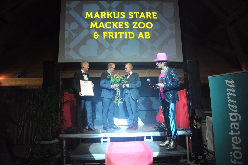 Markus Stare Mackes Zoo och Fritid AB utsågs till årets handlare.