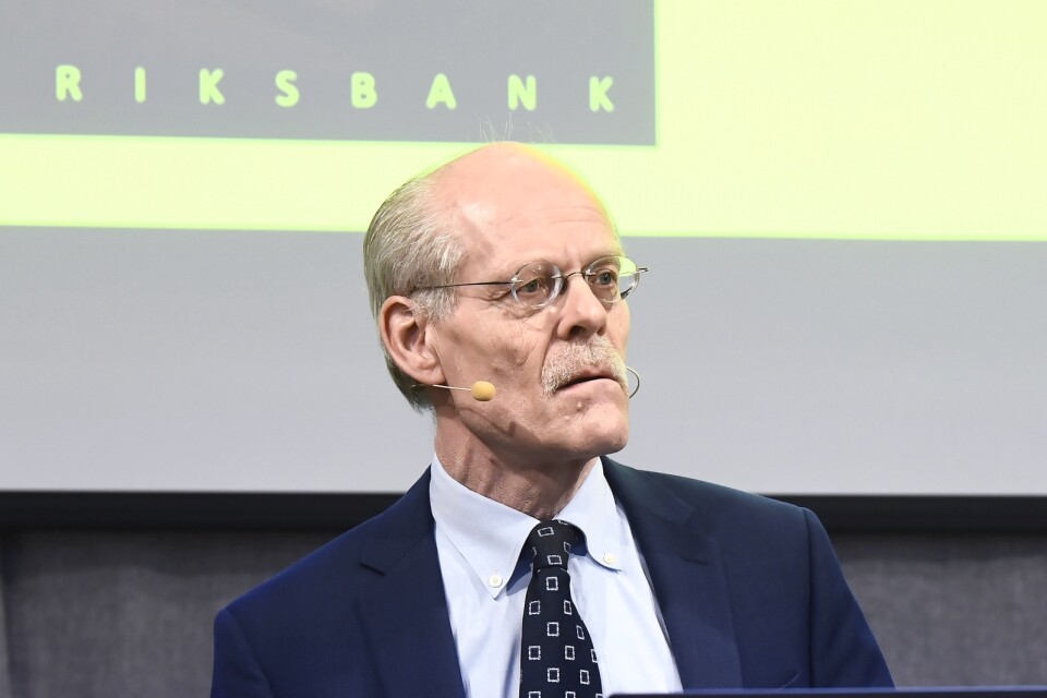 Riksbanken, på bilden chefen Stefan Ingves, har frågat företagen om läget i coronakrisen. Arkivbild.