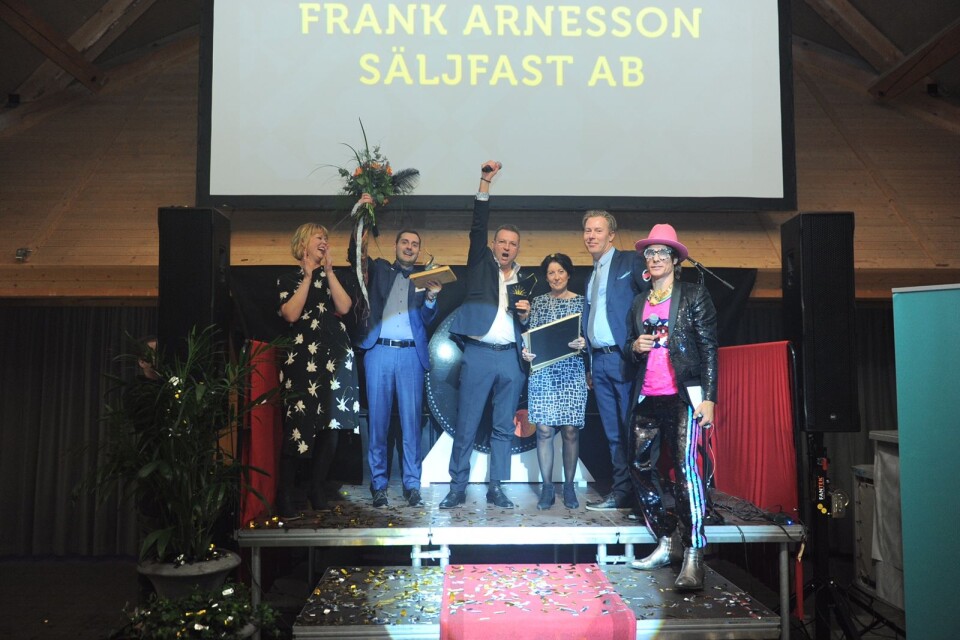 Frank Arnesson och hans företag Säljfast AB har utsetts till årets företagare.
