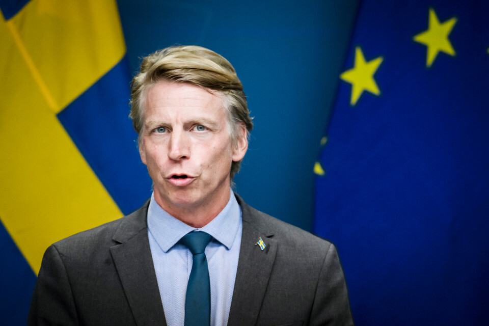 Miljö- och klimatminister Per Bolund (MP). Arkivbild