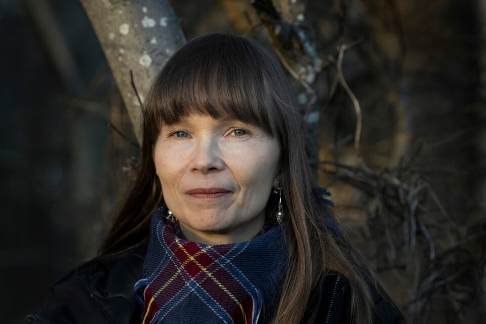 Ann-Helén Laestadius är aktuell med nya romanen "Straff", som handlar om de samiska barn som tvingades gå den så kallade nomadskolan på 1950-talet.