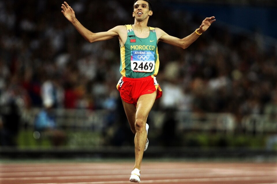 Hicham El Guerrouj tog OS-guld på 5|000 meter i Aten 2004. Nu har han tagit fram förslaget på en hjälpfond till friidrottare under coronakrisen.
