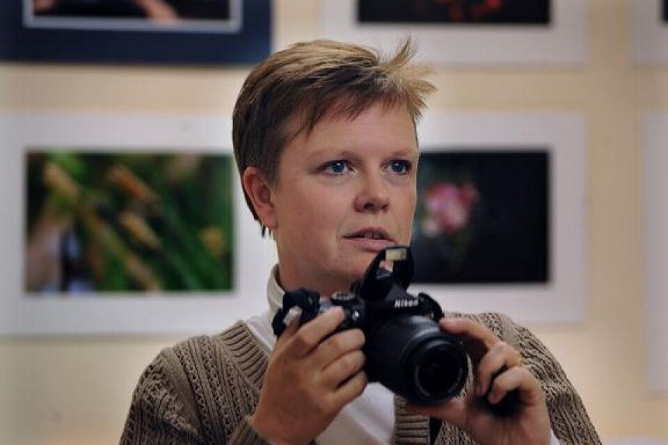 Helen Kullander dokumenterade premiärutställningen.