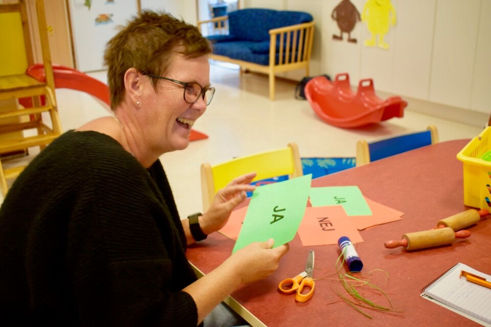 Ing-Marie Nilsson has worked at the Family Centre for five years, in Näsby for over 20 years: "We have to put more pressure on parents to take responsibility for their children".