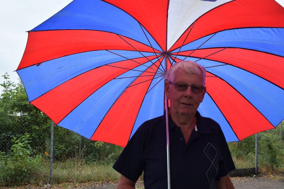 Bengt Andersson tycker också om regnet.