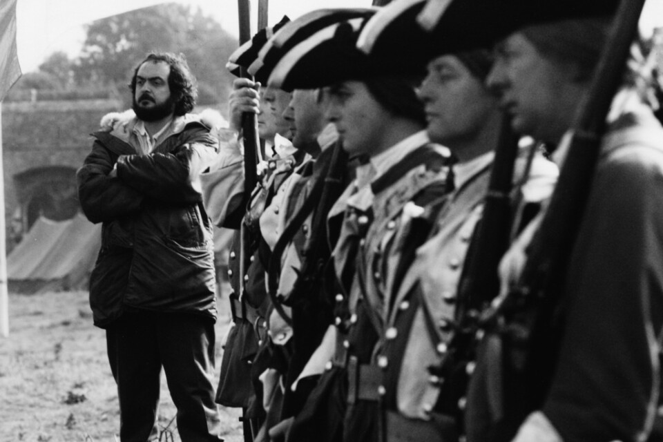 Arkivbild från inspelningen av Stanley Kubricks "Barry Lyndon" 1975.