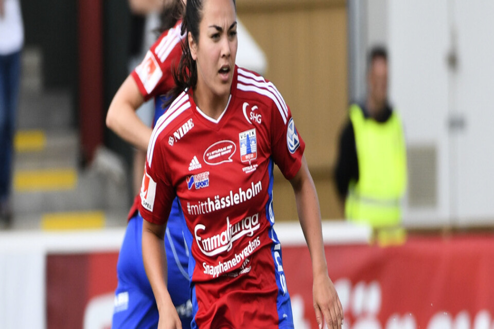 Vittsjös Michelle De Jongh gjorde 2–0-målet hemma mot Kristianstad. Arkivbild.