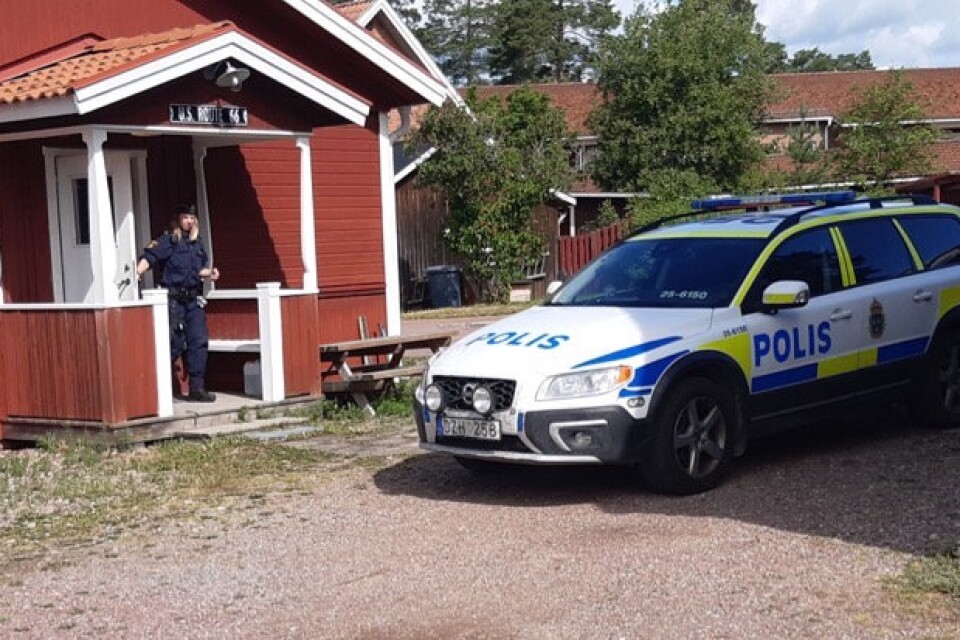 Ett grovt brott har inträffat i centrala Rättvik i Dalarna.