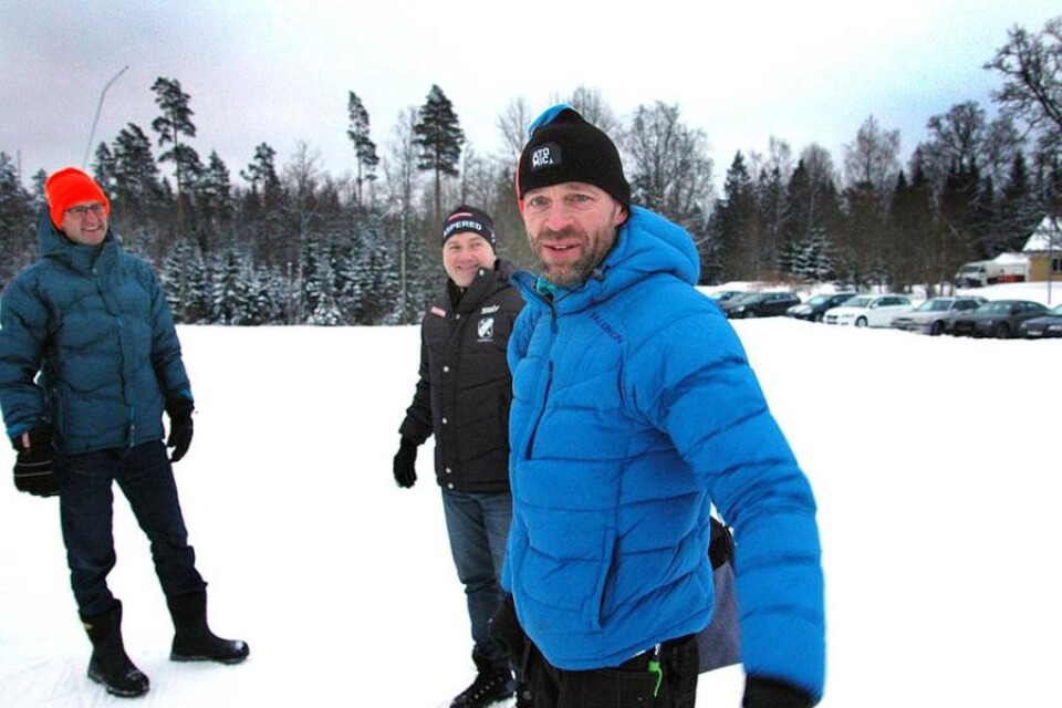 Göran Johansson, Claes Persson och Lennart Cedervärn drog upp de sista riktlinjerna i går fredag. Trion hoppas att Västgötaloppet kan växa ytterligare.