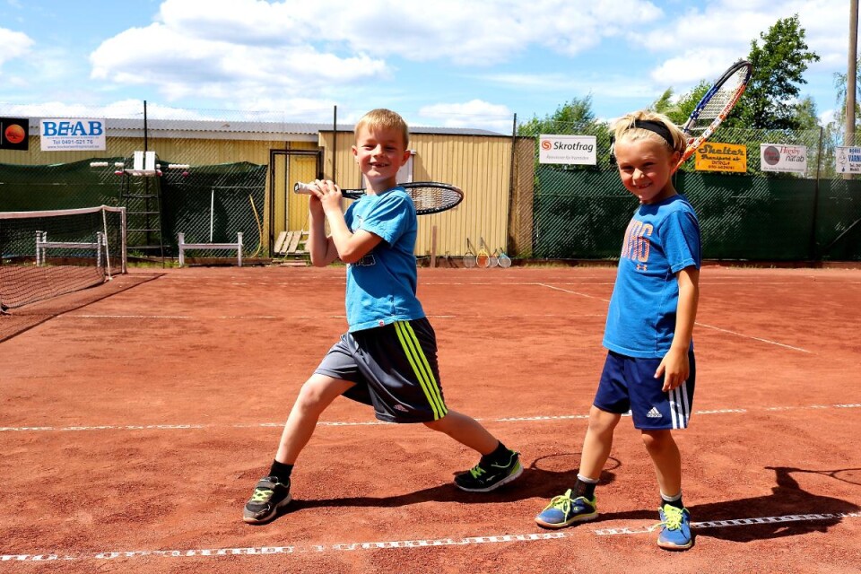 Berga Tennisklubb är en av sex föreningar i kommunen som får bidrag. Foto: Emma Bengtson / Arkivbild