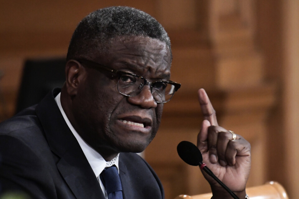 Fredspristagaren Denis Mukwege leder arbetet mot covid-19 i östra Kongo-Kinshasa.