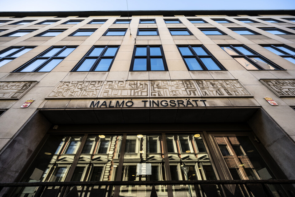 Två män i Malmö döms för vapenbrott och brott mot lagen om brandfarliga och explosiva varor. Arkivbild.