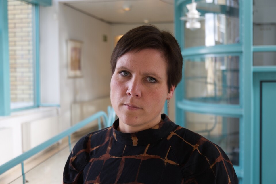 Eva Ballovarre (S), kommunalråd i Älmhult och ordförande för S-kvinnor i Kronoberg-.
