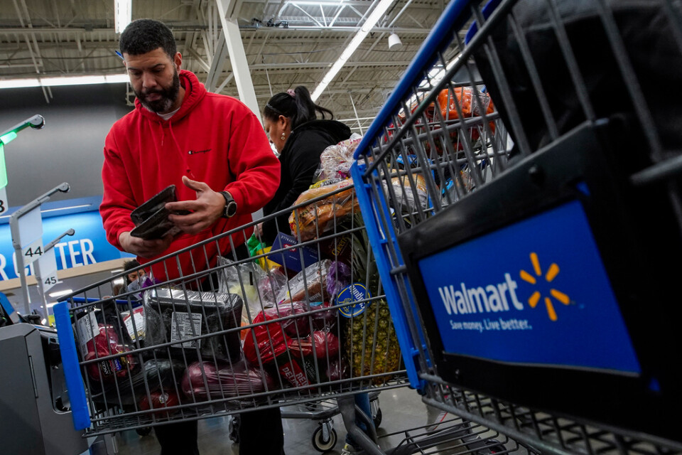 Amerikanska konsumenter har fått uppleva kraftigt höjda priser. Nu fortsätter inflationen att mattas av. Arkivbild.