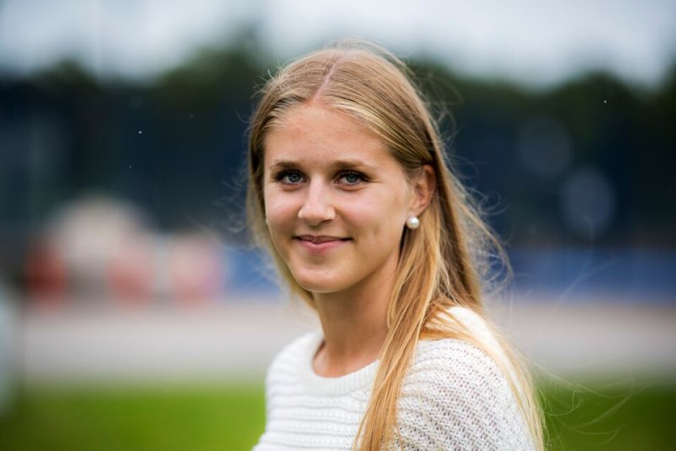 IFK Kalmar-spelaren Kajsa Lang tar på nytt plats i F17-landslaget.