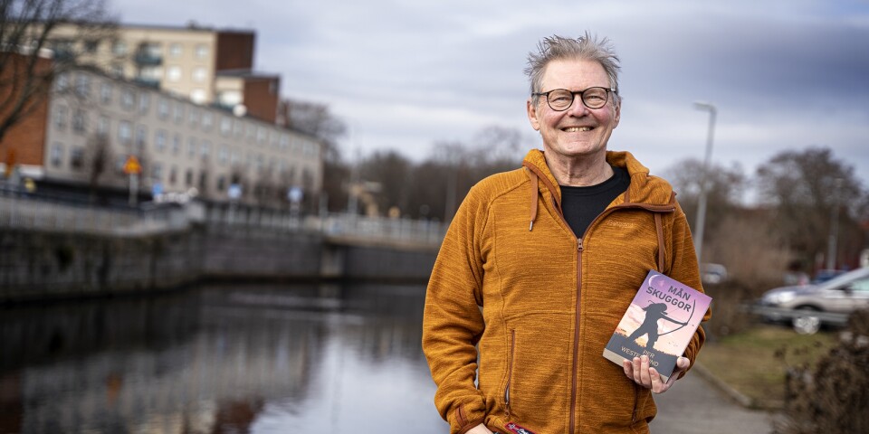 Läkaren Per Westerlund från Karlshamn debuterar som författare med boken "Månskuggor"
