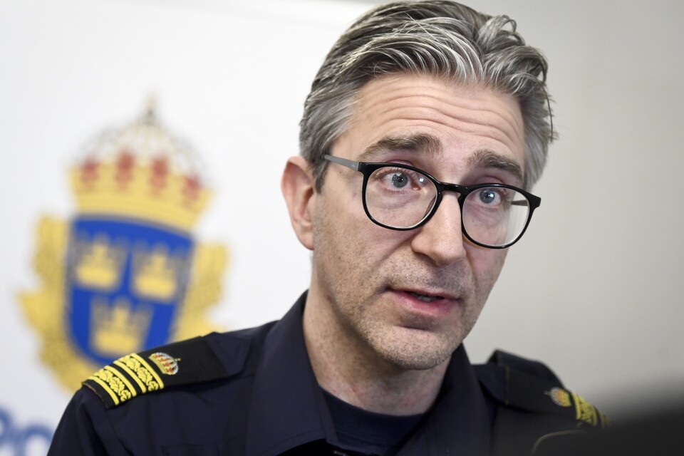 Magnus Sjöberg är chef för nationellt taktiskt råd vid polisens Nationella operativa avdelning (Noa). Arkivbild.