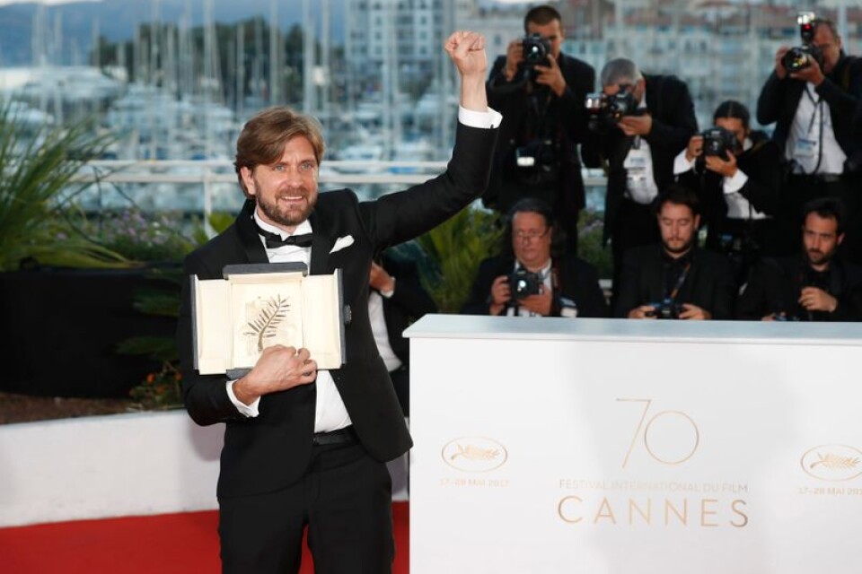 Ruben Östlund vinner Guldpalmen, det finaste priset på filmfestivalen i Cannes i maj.