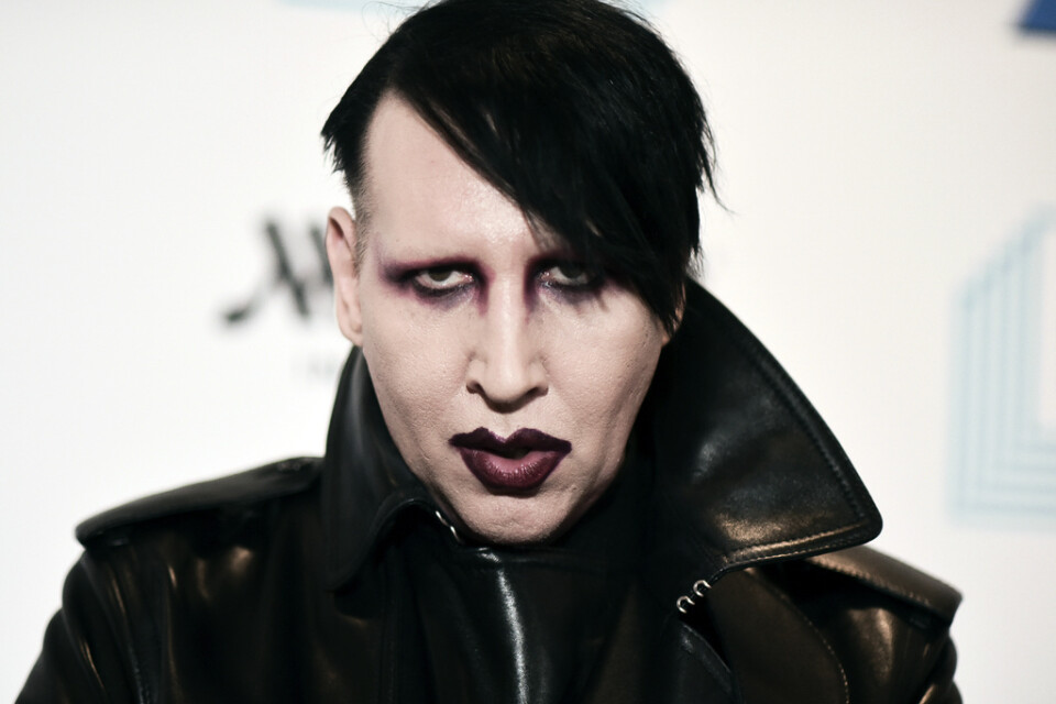 Marilyn Manson har anklagats för övergrepp av flera kvinnor. Arkivbild.