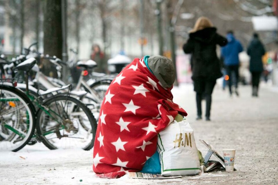 Tiggare är vanliga inslag i gatubilden i de flesta svenska städer och samhällen.