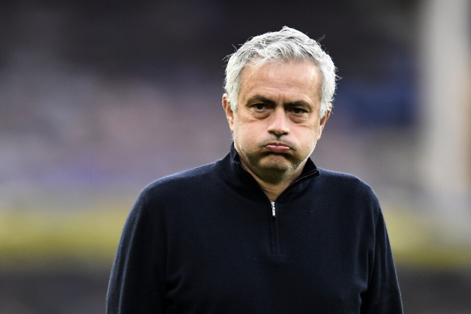 José Mourinho har fått sparken från Tottenham. Arkivbild.