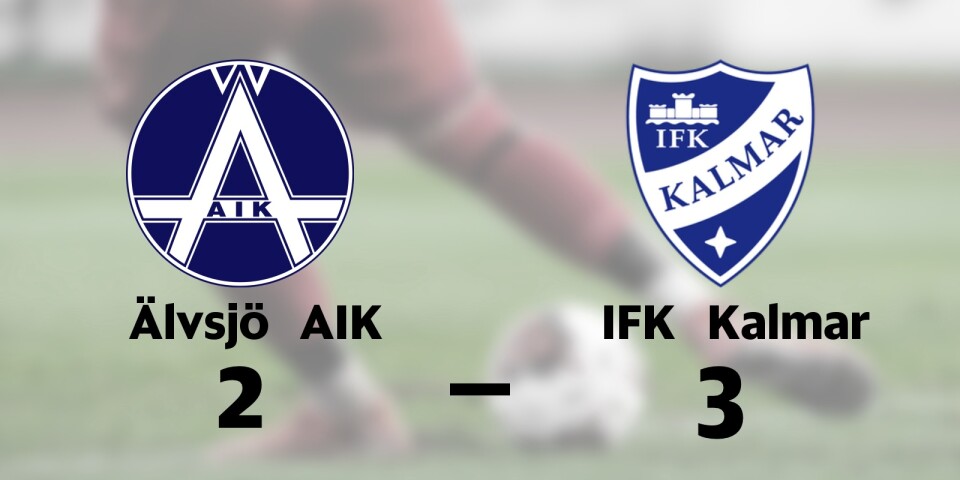 Tabby Tindell tvåmålsskytt när IFK Kalmar vann