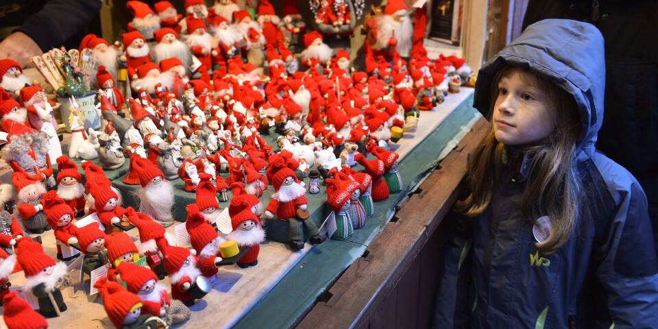 Snart är det jul igen – och ännu närmare i tid ligger julmarknaden i Blidsberg. Genrebild.