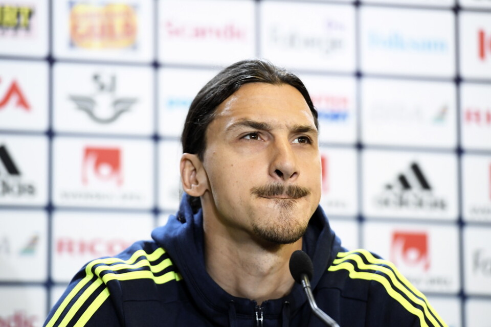 Zlatan Ibrahimovic uppges vara klar för en comeback i landslaget. Arkivbild.