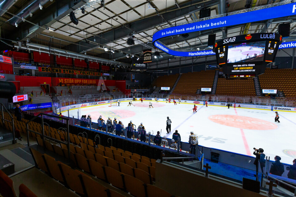 Luleå kommun tar över driften av Coop arena sedan Luleå Hockey sagt upp arenaavtalet. Arkivbild.