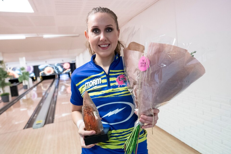Årets Idrottsprofil Jenny Wegner, världmästare 2019 i bowling.