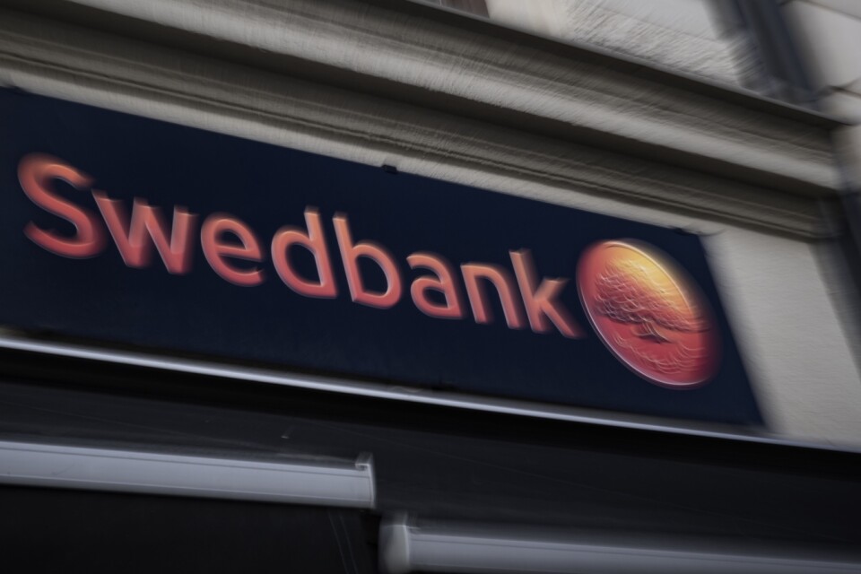 Swedbank hade tekniska problem under förmiddagen. Arkivbild