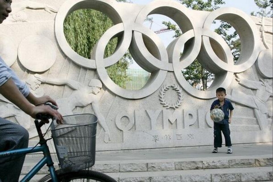 OS i Peking &#x96; en kommande propagandatillställning? ARKIVBILD: SCANPIX