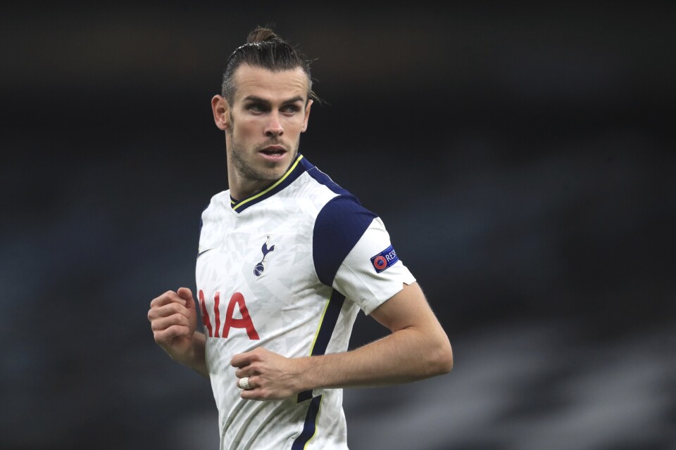 Gareth Bale gjorde sitt första mål efter återkomsten till Tottenham. Arkivbild.