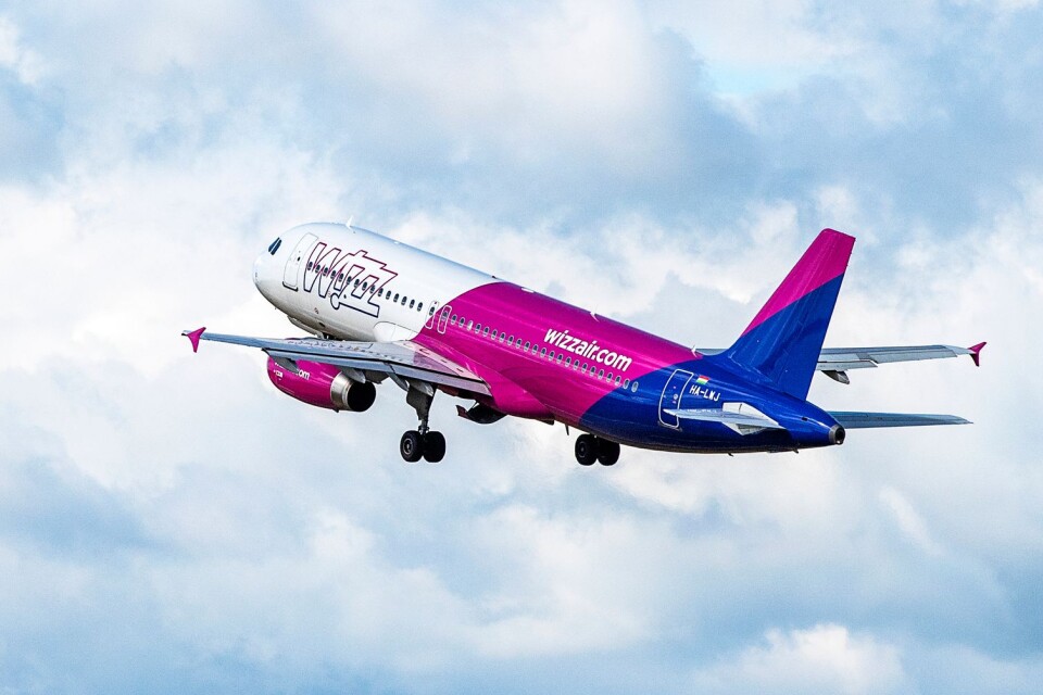 Wizz Air startar sin tredje flyglinje från Växjö.