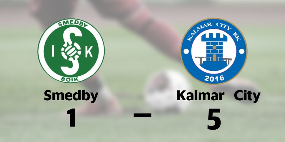 Kalmar City klart för kval efter seger mot Smedby