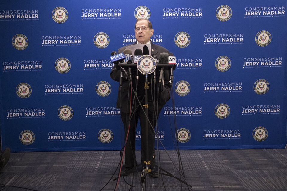 Demokraten Jerry Nadler, ordförande i representanthusets justitieutskott, har lämnat in en stämningsansökan mot USA:s justitiedepartement.