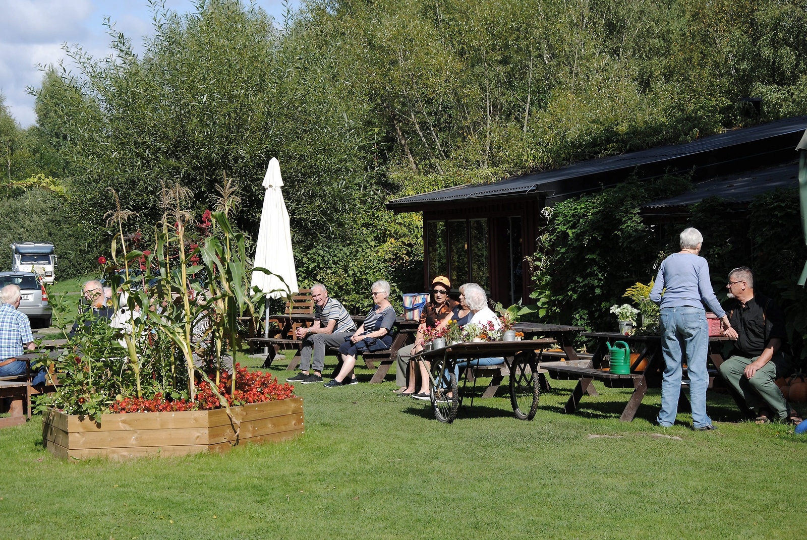 Denningarums gård har haft många besökare denna varma sommar. På söndag den 9 september stänger de för säsongen.