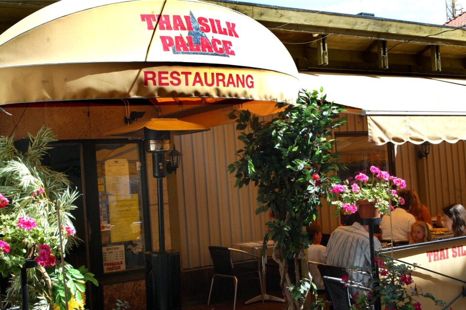 Så här såg restaurangen Thai Silk ut 2003, en tid vi minns med värme.