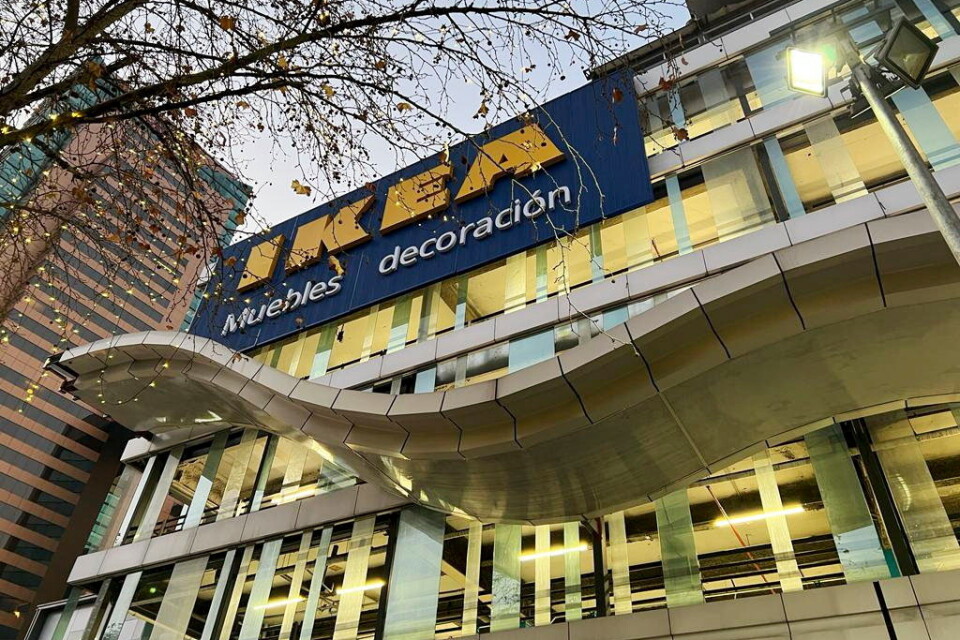 På onsdagen öppnade Ikea ett varuhus i Chiles huvudstad.