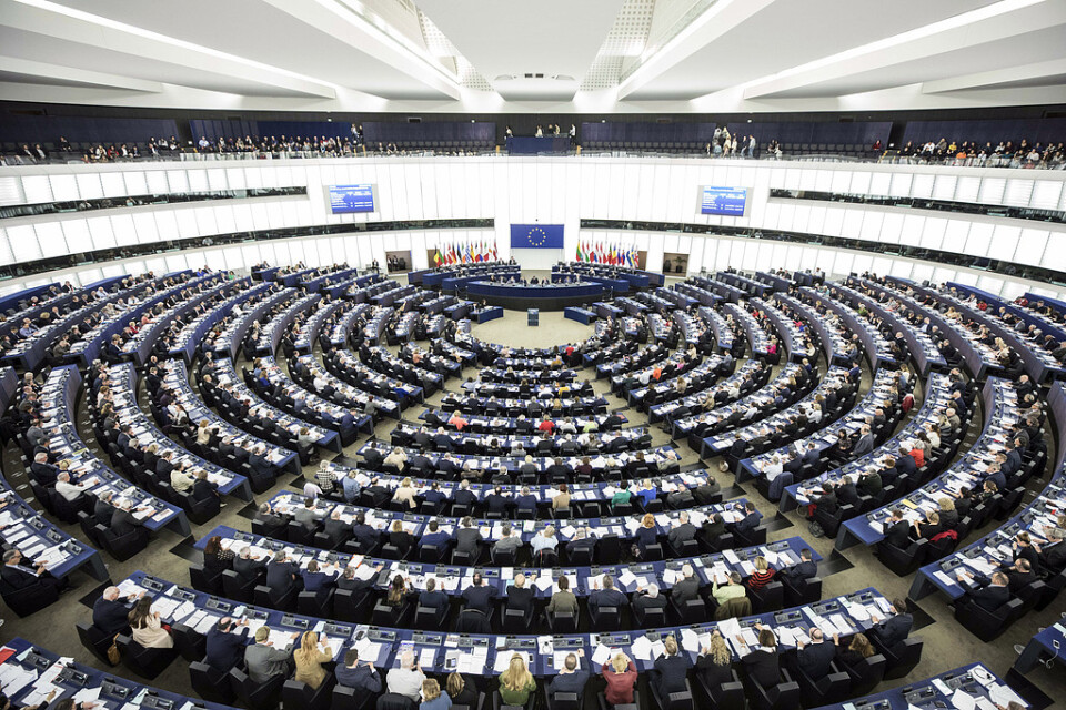 Europaparlamentet. Arkivbild.