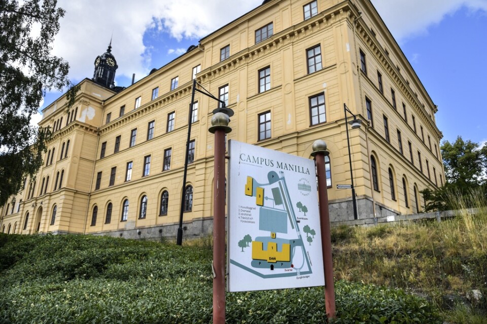 Campus Manilla i Stockholm, där bland andra prinsessan Estelle går, är en av de skolor som stängt tillfälligt på grund av coronaviruset. Arkivbild.