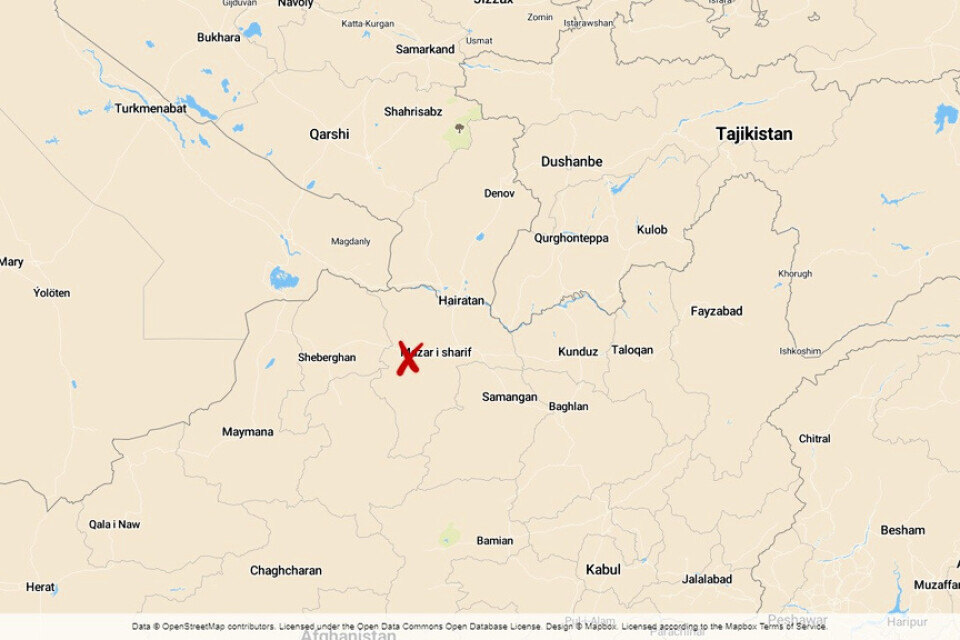 En av attackerna ägde rum i staden Balkh, strax väster om Mazar-e Sharif.