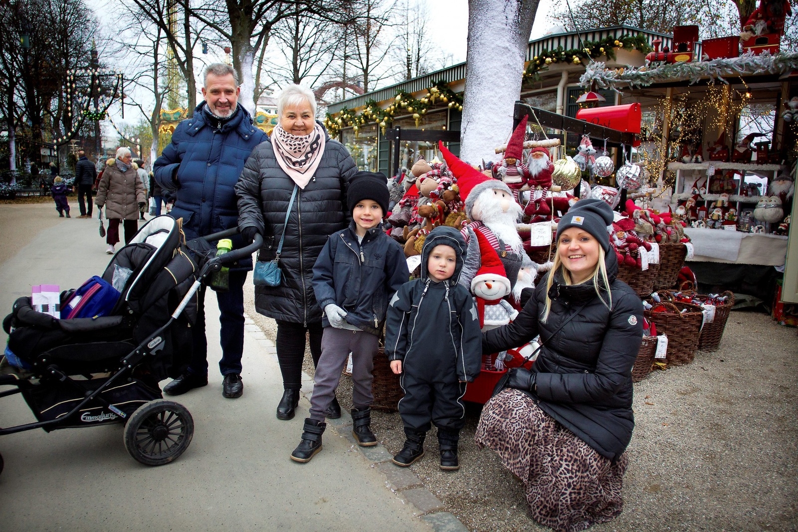 Familjen Grame har gått på Tivoli under julsäsongen i flera generationer.