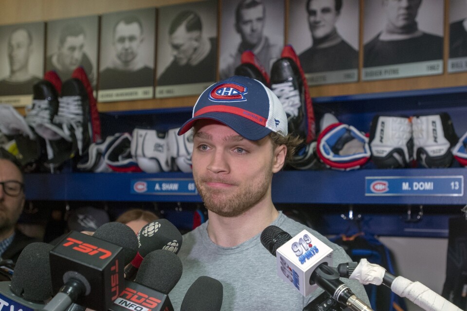 Montreals Max Domi har diabetes typ 1 och väntar därför med besked om han spelar i NHL-slutspelet eller inte.