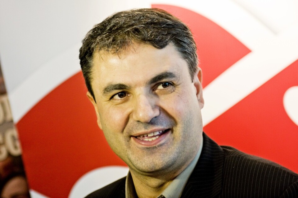 Ibrahim Baylan i februari 2009, då han valdes till Socialdemokraternas partisekreterare. Arkivbild.