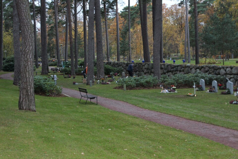 Insändarskribenten vill att Norra kyrkogården i Kalmar ska vara en plats där människor kan begravas helt anonymt.