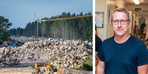 Johan Wolgast berättar att nya E22 mellan Lösen och Jämjö ska öppna i december.