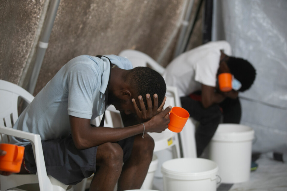 Kolerasmittan i Haiti har ökat med 200 procent på tio dagar. Arkivbild.