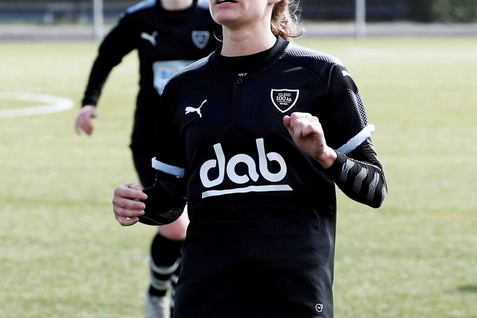 Matilda Ståhl säkrade Osbysegern i Bor med sitt 2–0-mål. FOTO: STEFAN SANDSTRÖM/ARKIV