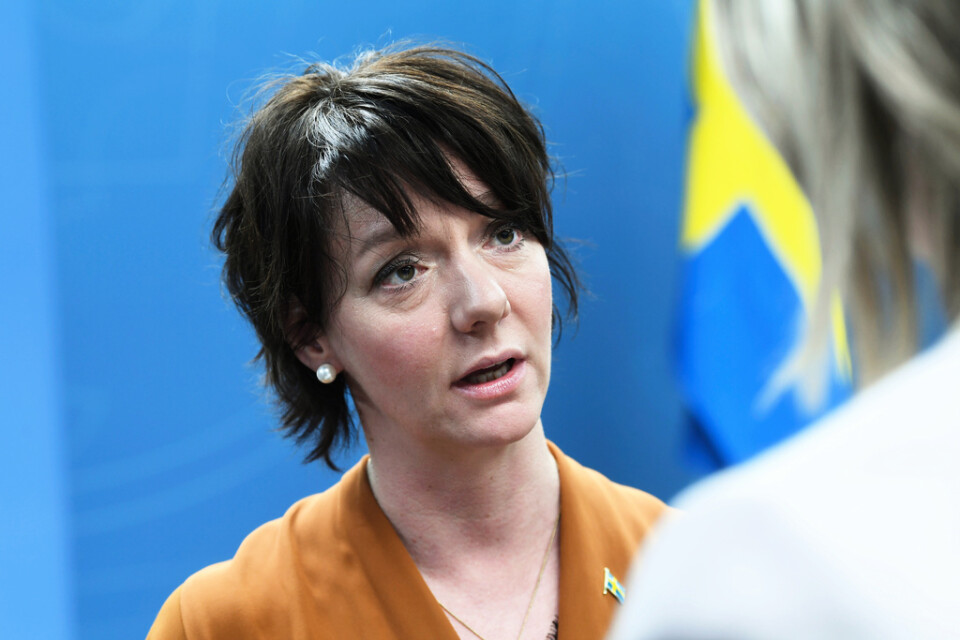 Matilda Ernkrans, minister för högre utbildning och forskning. Arkivbild.
